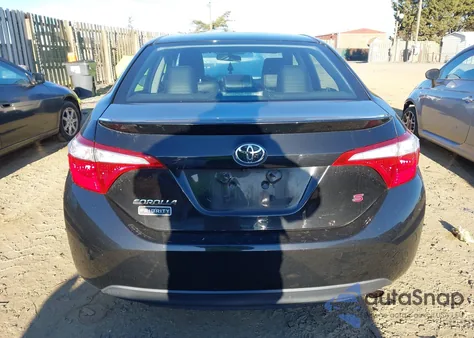 2016 Toyota Corolla S Plus из США, поврежденный, VIN 2T1BURHE4GC608461